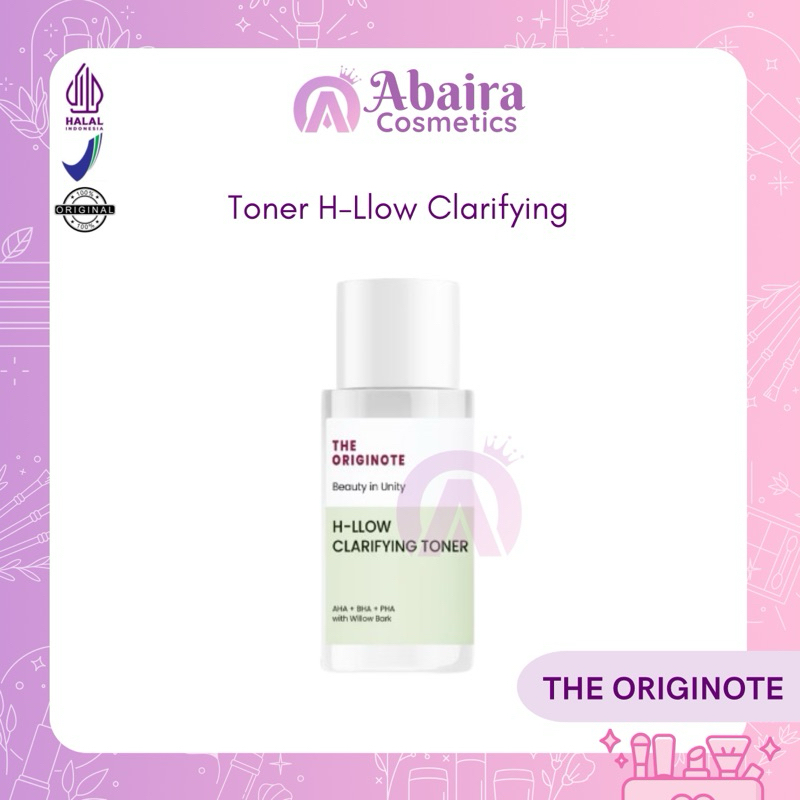 Jual The Originote - H-llow Clarifying Toner Exfoliating dan Hydrating ...
