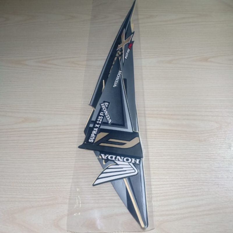 Jual Stiker Sticker Striping Honda Supra X FI 2009 List Les Body Motor ...