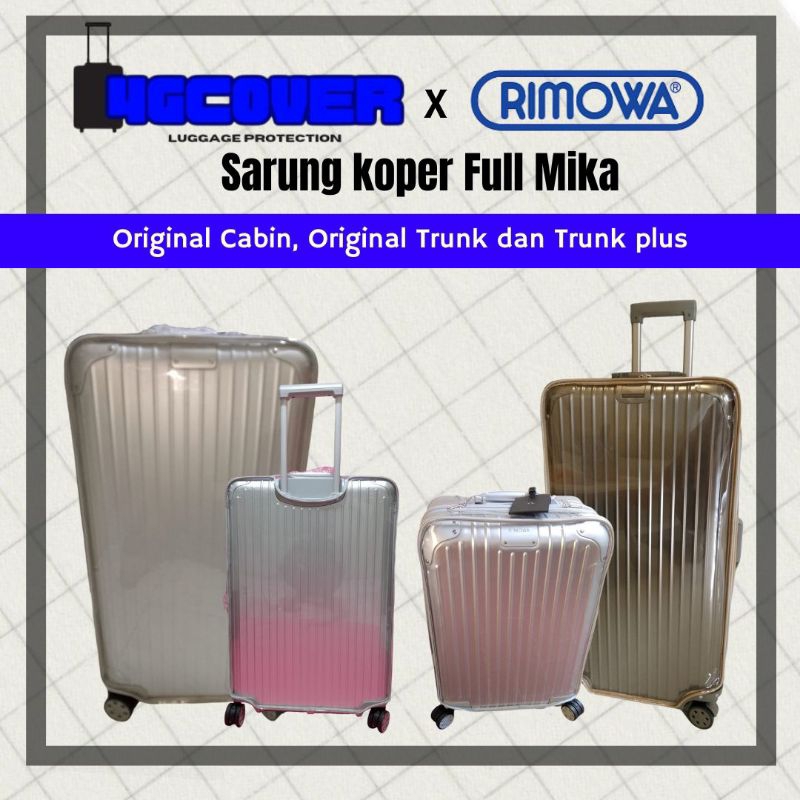 Jual Sarung Koper Full Mika Merk Rimowa Original | Shopee Indonesia