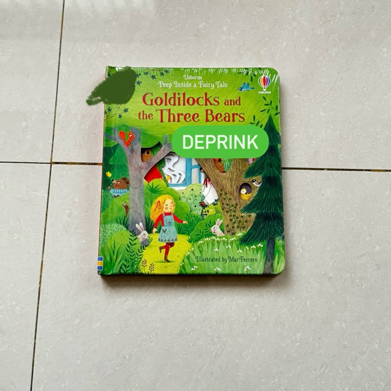 Jual USBORNE PEEP INSIDE A FAIRY TALE - GOLDILOCKS AND THE THREE BEARS ...