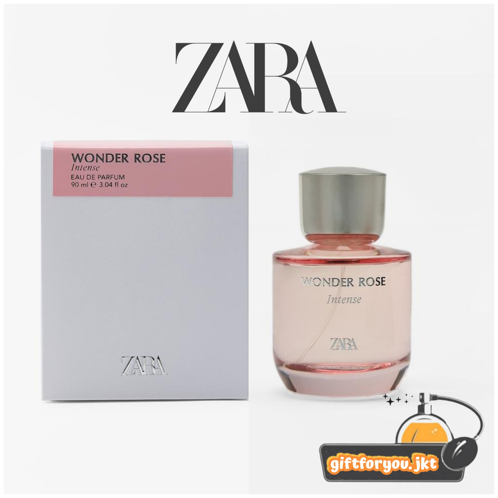 Parfum Zara Intense Wonder Rose Gardenia Violet Blossom Orchid Apple  Juice Red Vanilla Sublime Obsession So Intense 90 ml EDP Bundling  Shimmering
