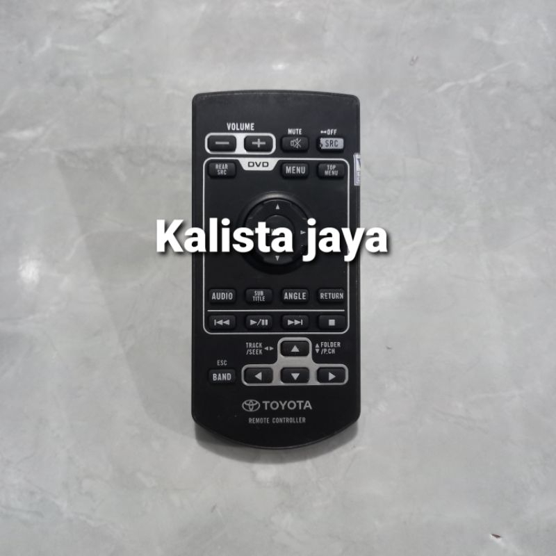 Jual REMOTE REMOT HEAD UNIT ALL NEW TOYOTA INNOVA CXE5722 ORIGINAL ASLI ...