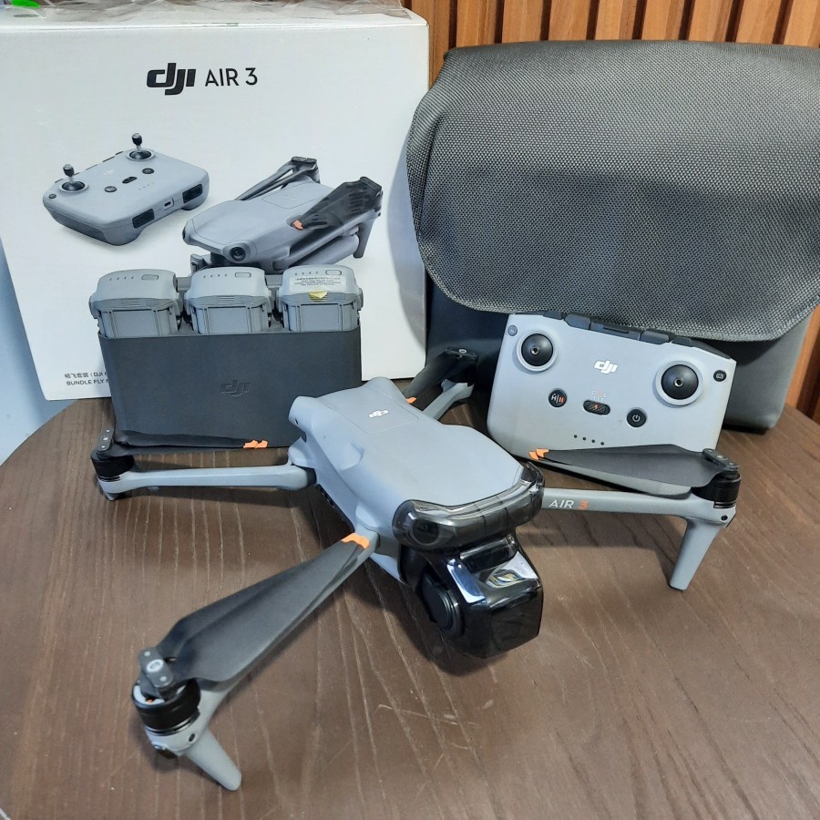 Jual DJI Air 3 Combo DJI RCN2 drone second free micro SD dan neckstrap ...