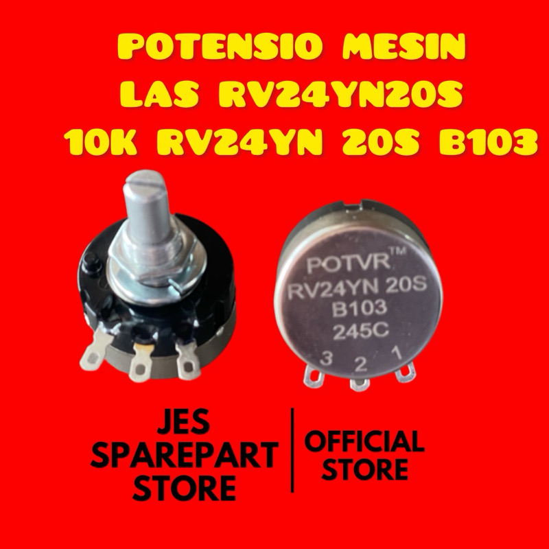 Jual POTENSIO MESIN LAS RV24YN20S 10K RV24YN 20S B103 | Shopee Indonesia