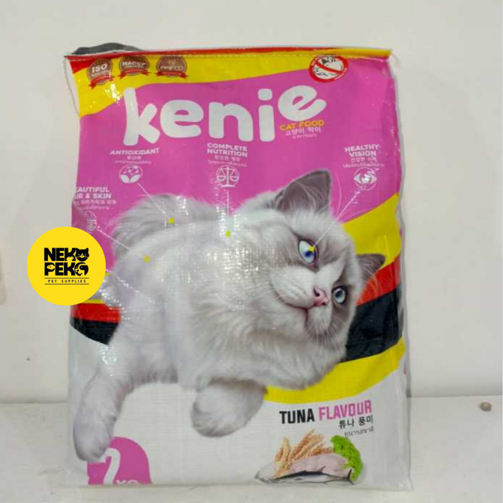 Jual Kenie Cat Food 7 KG / Makanan Kucing Premium | Shopee Indonesia