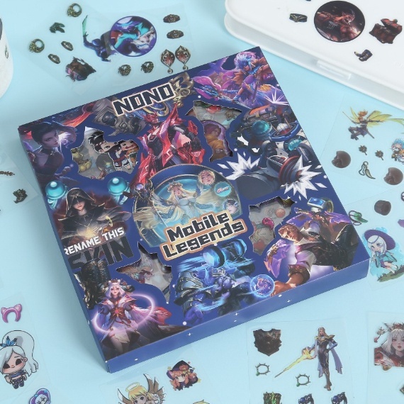 Jual Stiker Karakter Mobile Legends / Sticker Doraemon Waterproof ...