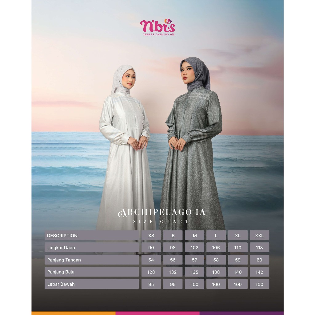 Jual [NEW CODE] GAMIS NIBRAS TERBARU / BAJU NIBRAS ARCHIPELAGO IA ...