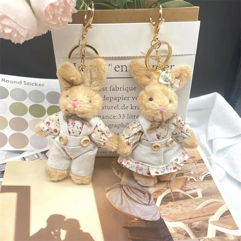Jual SHARON - GANTUNGAN KUNCI BONEKA RABBIT BAG CHARM KEYCHAIN ...