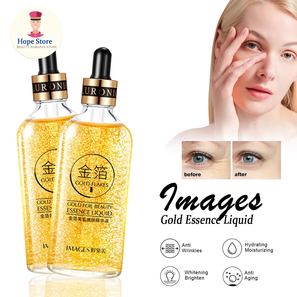 Images Essence Liquid Serum Wajah Anti Penuaan Anti Jerawat Pencerah Wajah 100ml | AutoStock