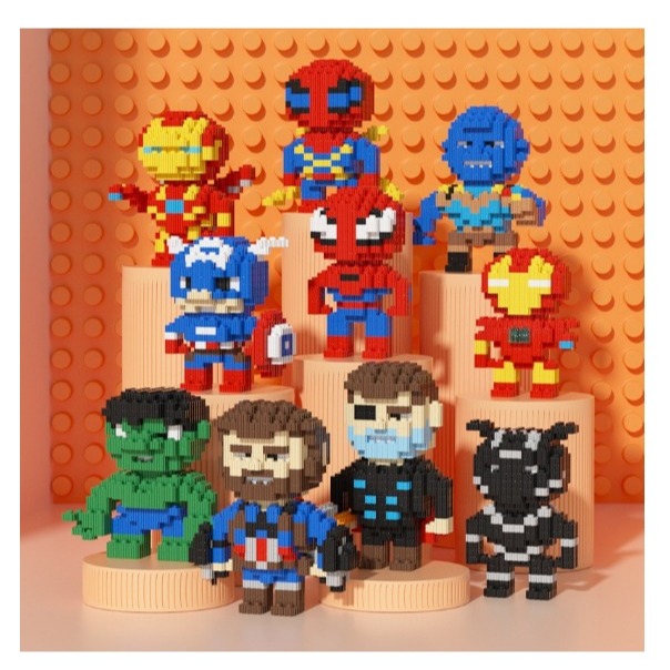Jual SPM 3D Nano Blocks JUMBO One Piece 3D Model Nano Block Mini ...