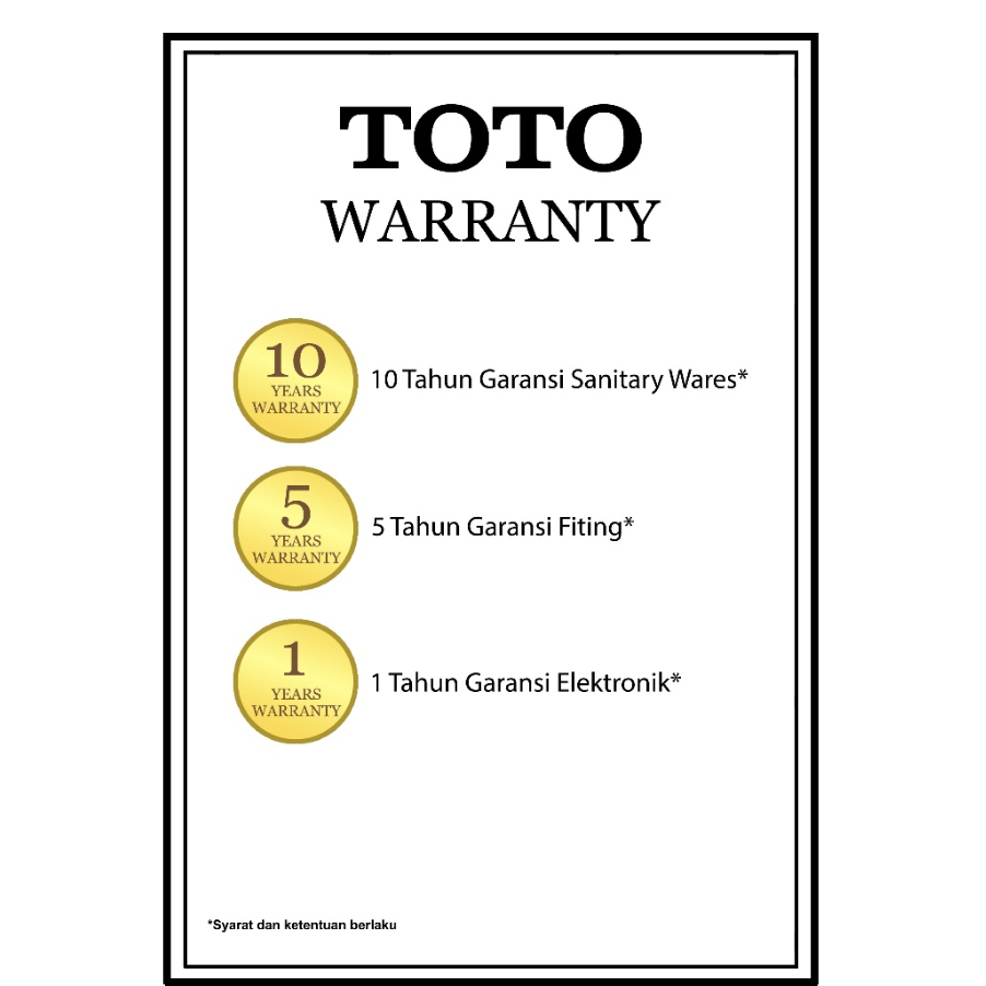 Jual TOTO Heavy Duty Flexible Hose Selang - Selang Fleksibel - T025005 ...