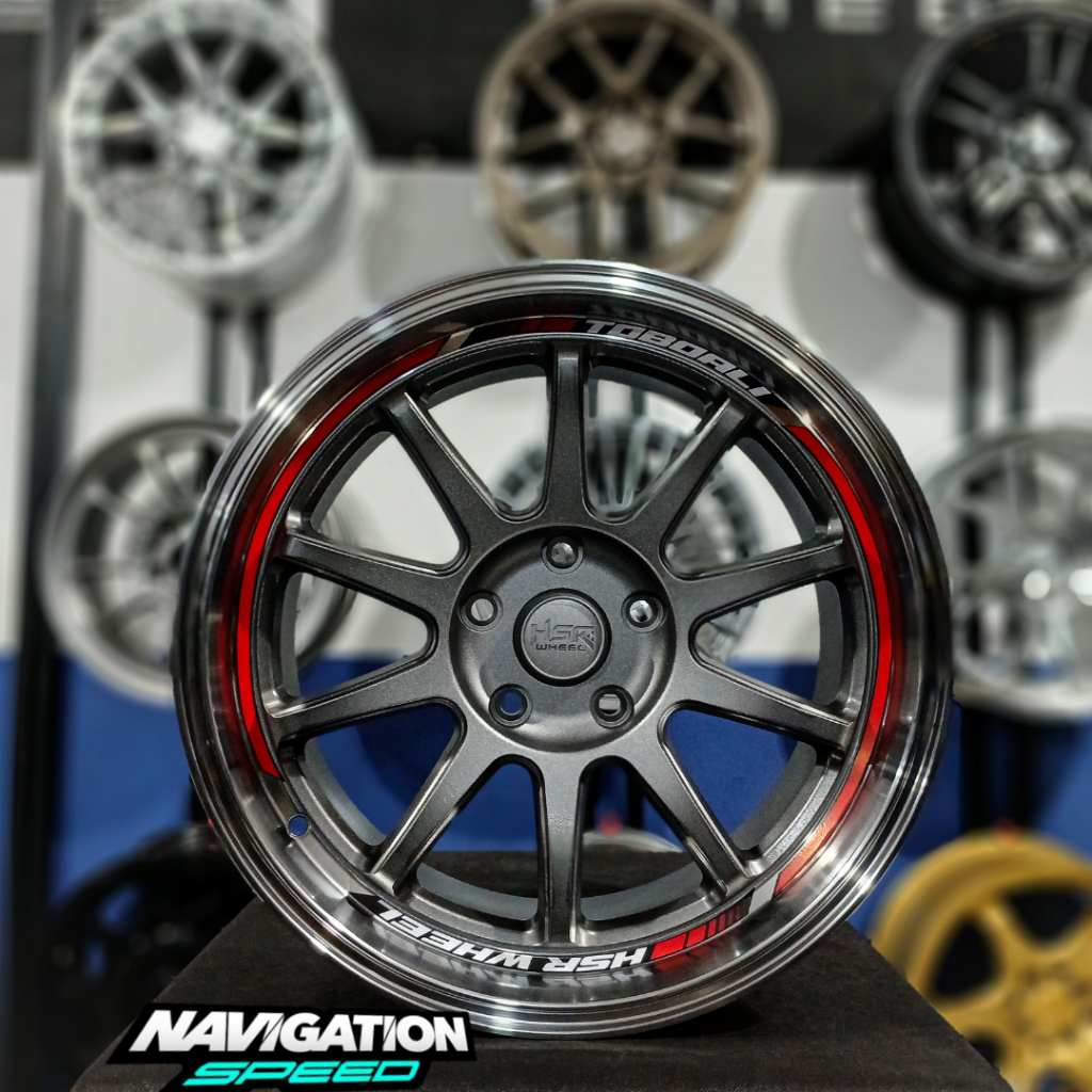 Jual Velg Racing R17 HSR TOBOALI Ring 17 Lobang 5x114,3 Mobil Xpander ...
