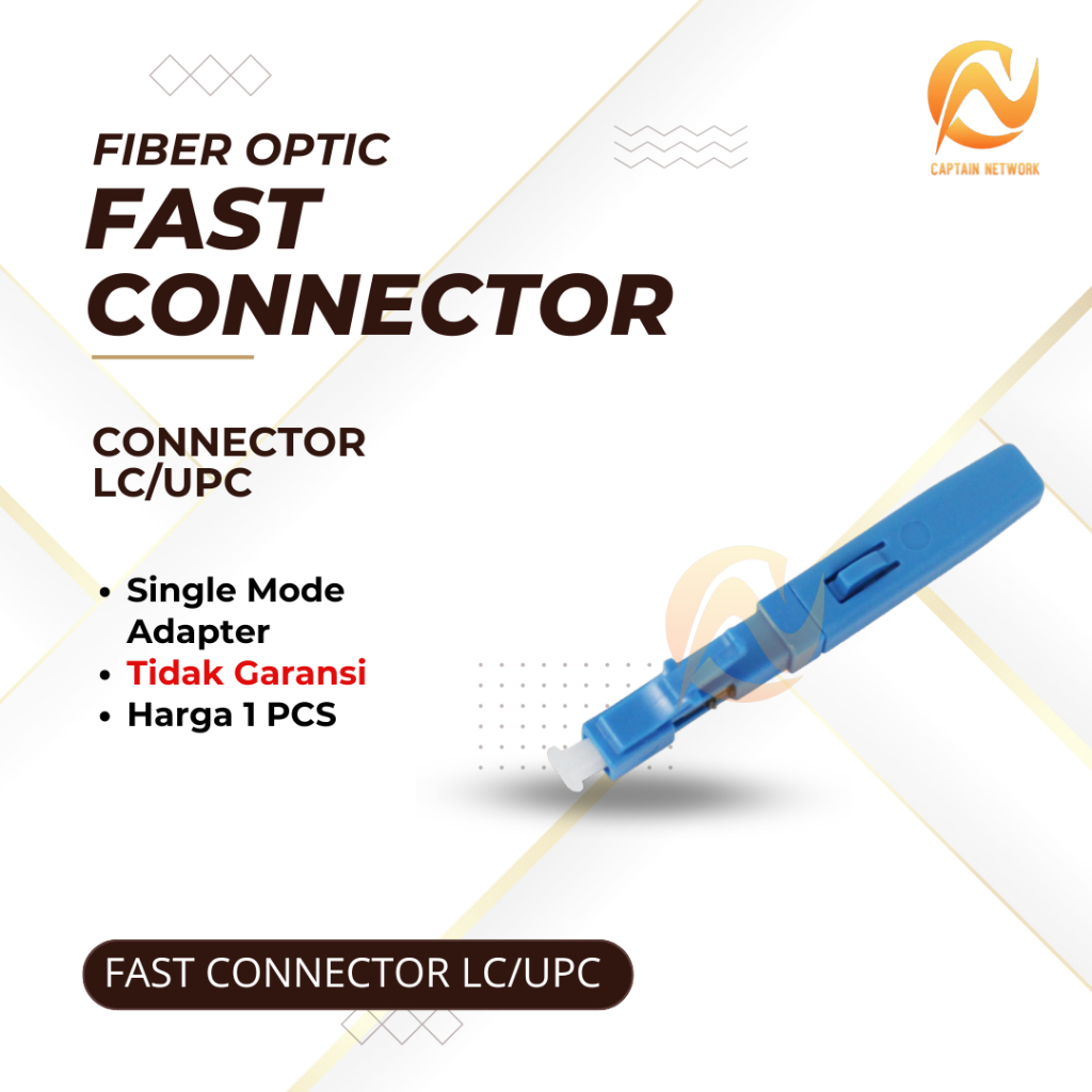 Jual Fiber Optic LC/UPC Fast Connector / FTTH Fast Connector LC ...
