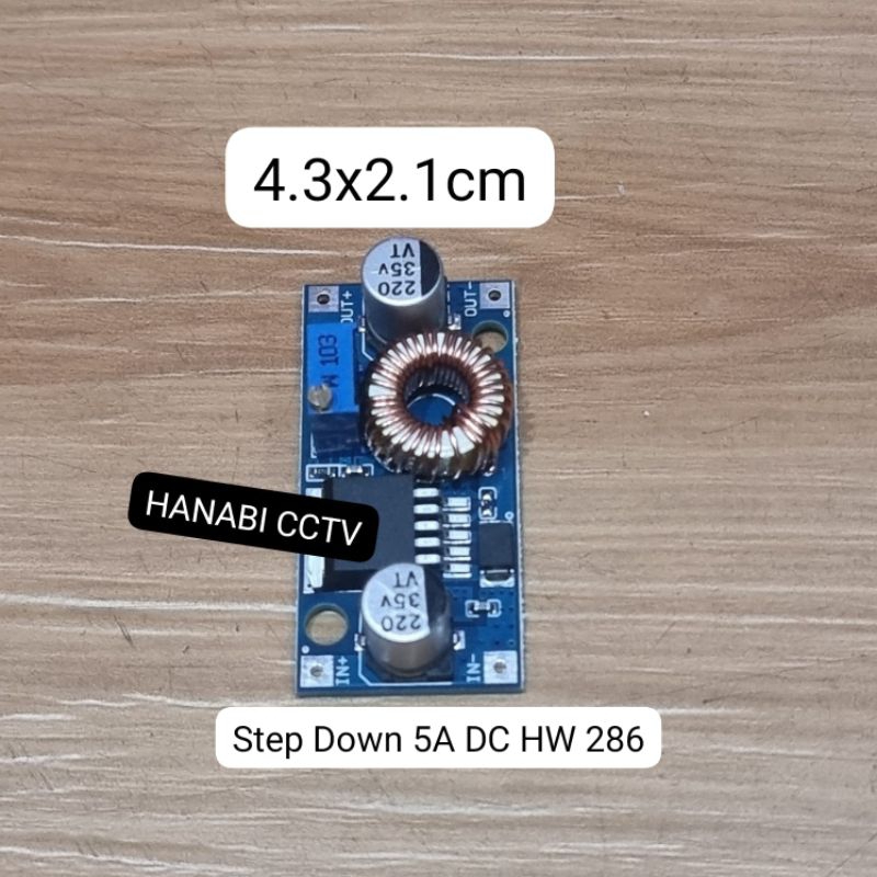 Jual Step Down Module Pcb 5a Hw286 Step Don 5 Ampere 