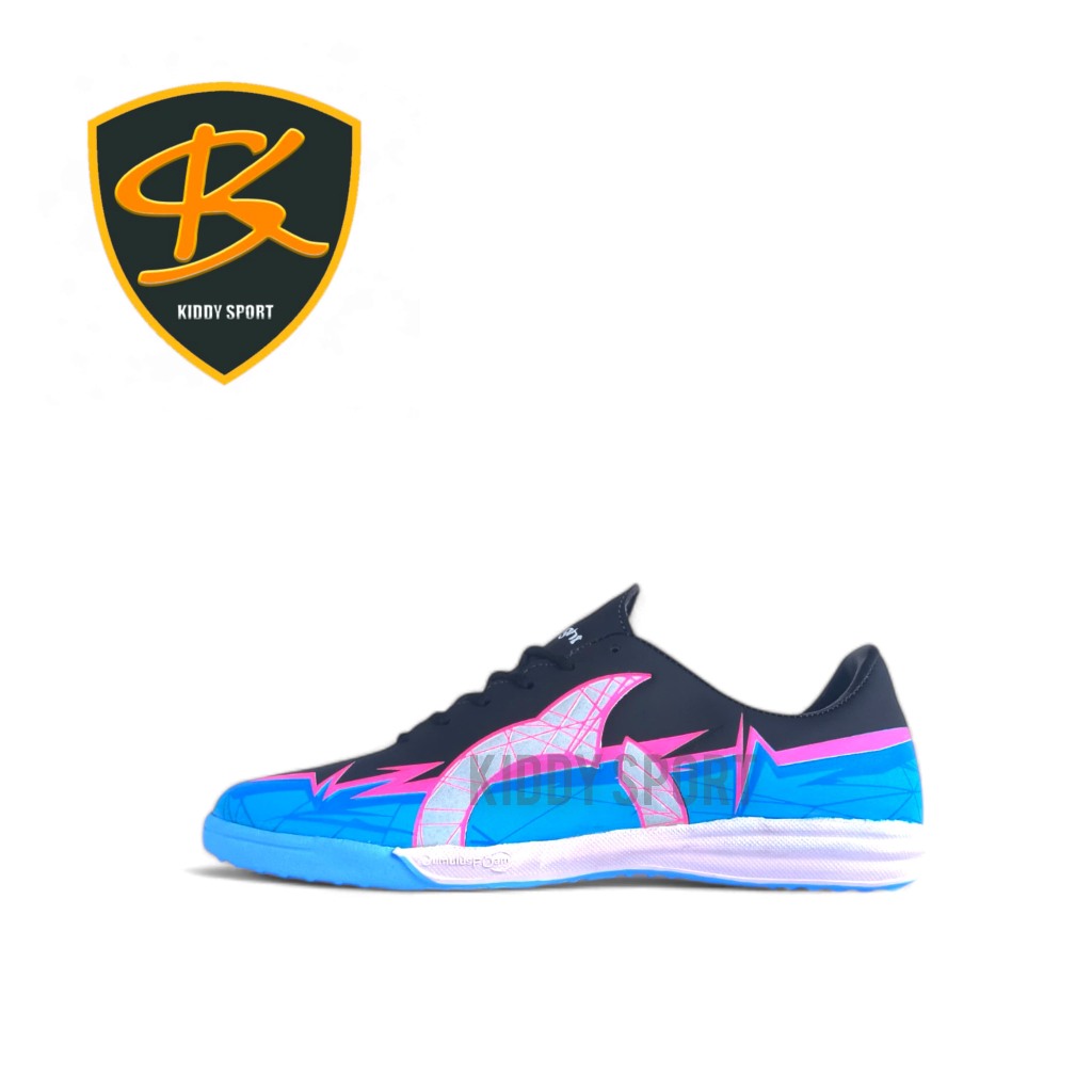 Jual Sepatu Futsal Ortuseight Catalyst Raiden Black Blue | Shopee Indonesia