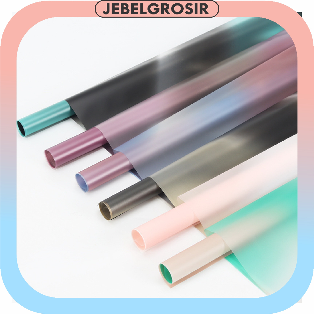 Jual Kertas Buket Cellophane Gradient Gradasi Color Aurora Flower ...
