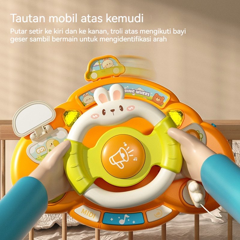 Jual Mainan roda kemudi anak /simulasi roda kemudi mobil mainan ...