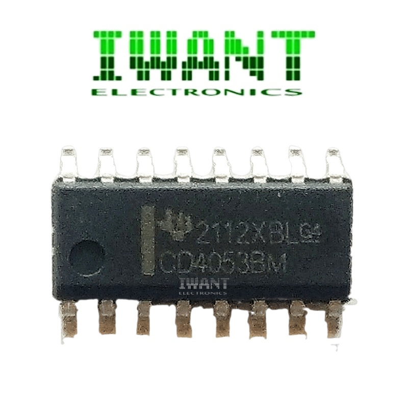Jual 4053 SMD IC 4053 SMD IC CD4053BM SMD CD4053 SOP-16 CMOS ANALOG ...