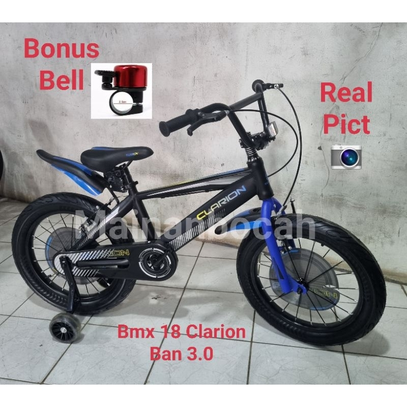 Jual BMX 18 CLARION 8503 ban 3.0 Sepeda anak cowo clarion 8503 | Shopee ...