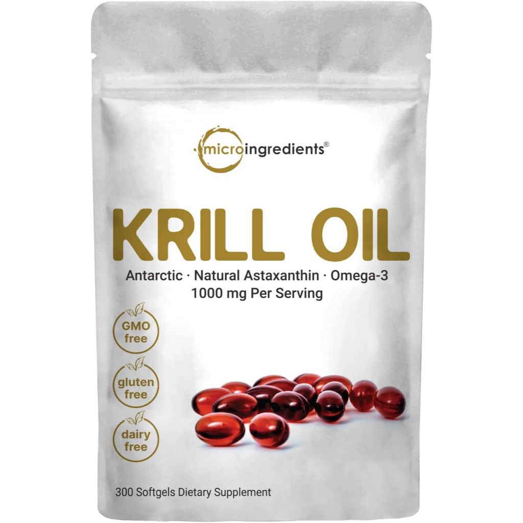 Jual Micro Ingredients MicroIngredients Antarctic Krill Oil 1000mg