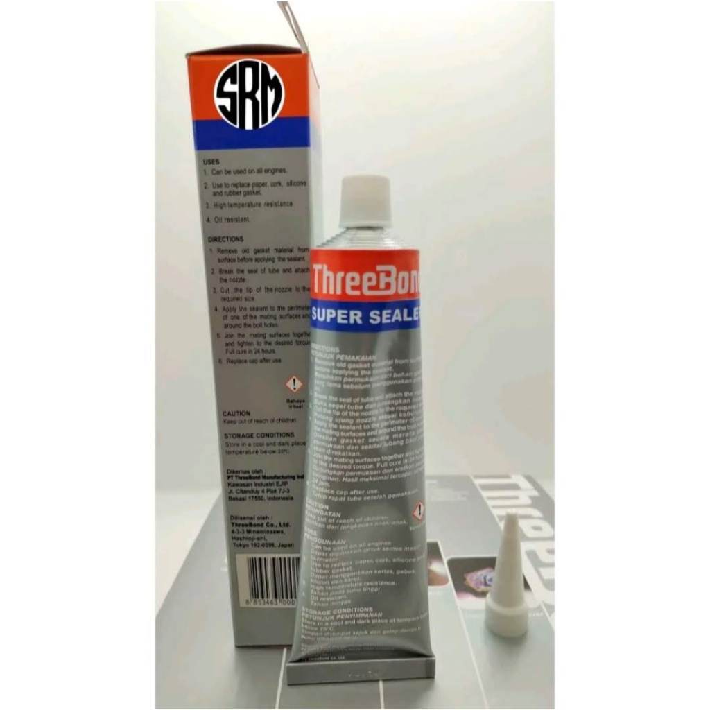 Jual LEM THREEBOND THREE BOND GREY NO 1 75 GRAM RTV SILICONE HIGH ...