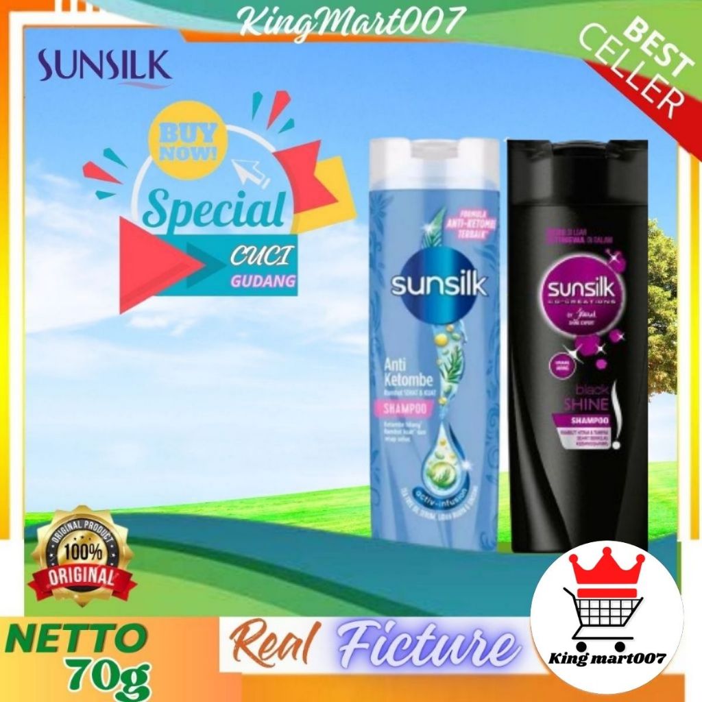 Jual Beli Sunsilk Shampoo Anti Ketombe mL  Shopee Indonesia