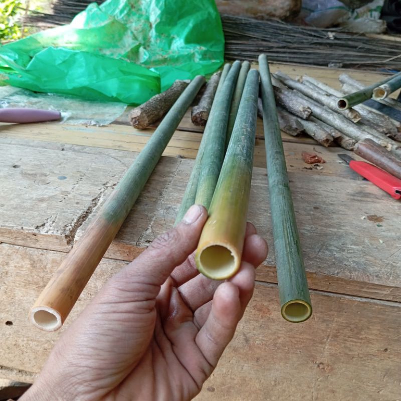 Jual Bahan Seruling Bambu Tamiang panjang 80 cm | Shopee Indonesia