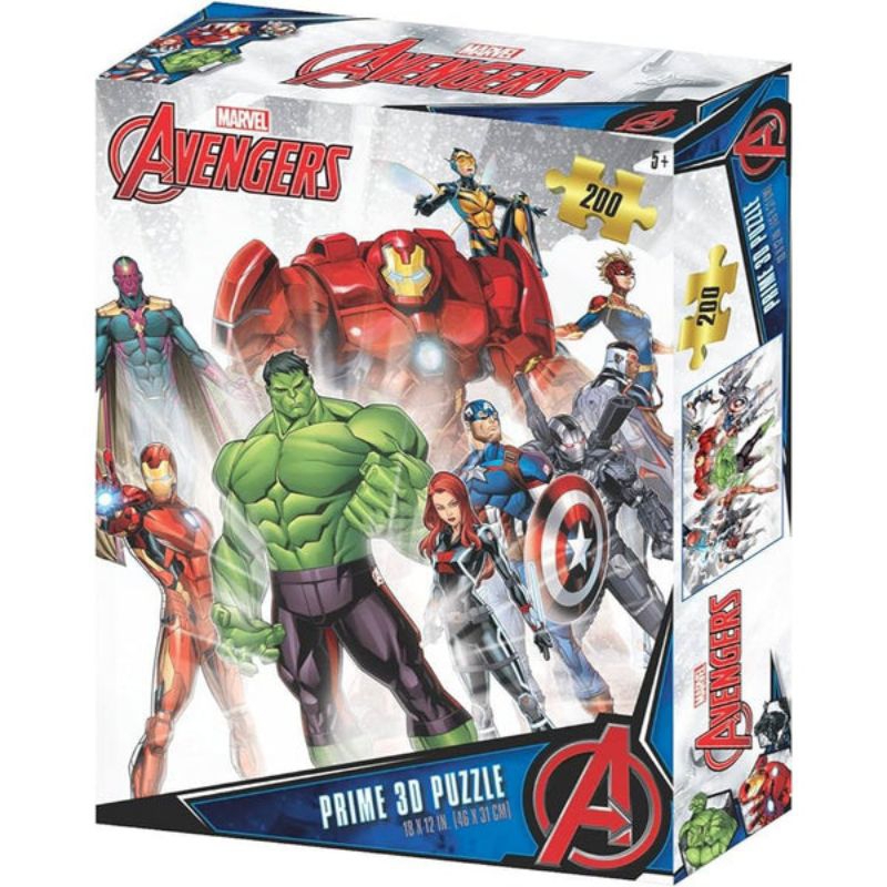 Jual Prime 3D Puzzle Marvel Avengers - Avengers Team 200 Pcs Jigsaw ...