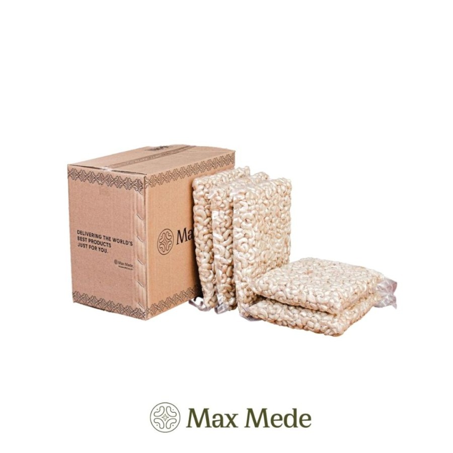 Jual Max Mede - Paket Grosir 5KG Kacang Mede/Mete Patahan Belah 2 ...