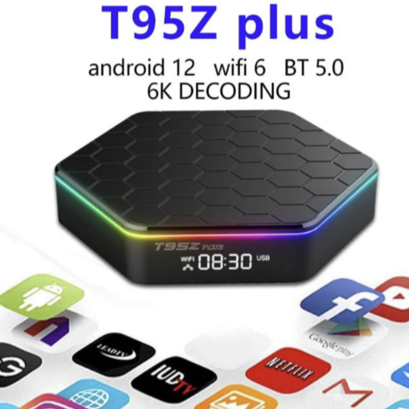 Jual SMARTCOM ~ Android TV Box T95Z PLUS Ram 4GB Rom 64GB 6K Android 12 ...