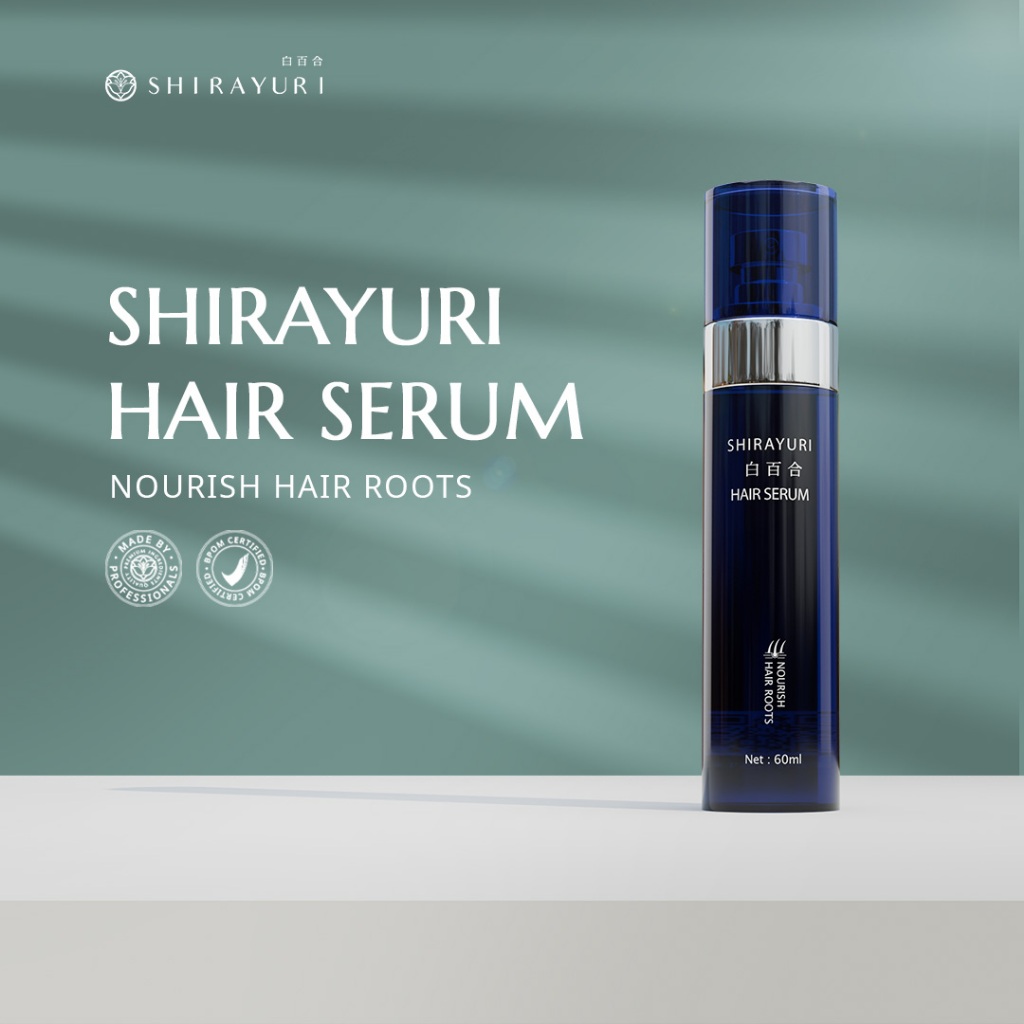 Jual SHIRAYURI - Hair Growth Liquid Serum penumbuh rambut rontok ...
