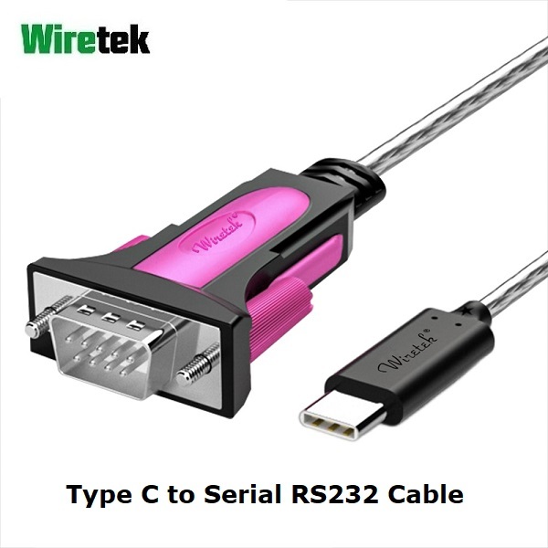 Jual Kabel Type C to Serial RS232 FTDI Chipset 1.5meter WIRETEK ...