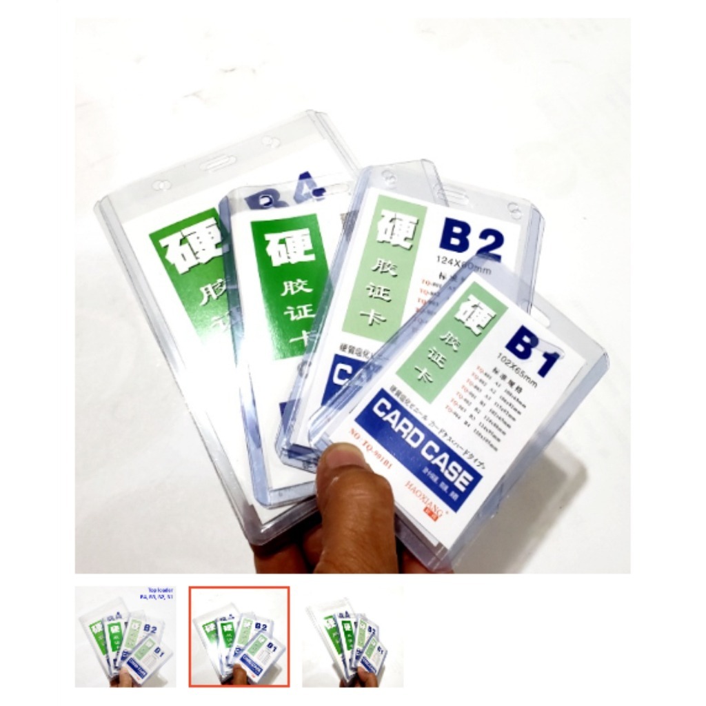 Jual TOP LOADER Toploader Photocard Top loader foto card nametag ID ...