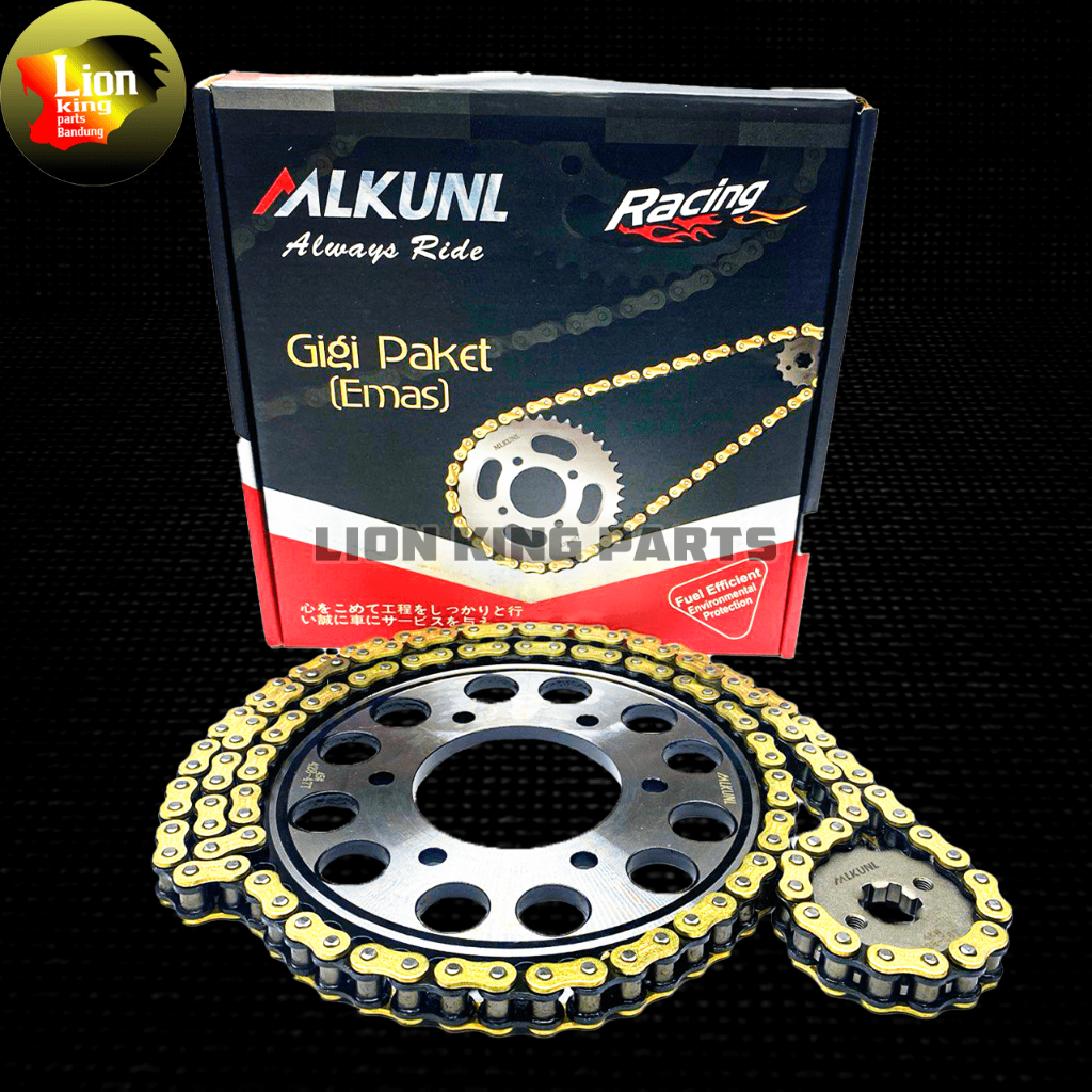 Jual GEARSET GEAR PAKET YAMAHA R15 LAMA V2 RACING GOLD MODEL SSS MLKUNL ...