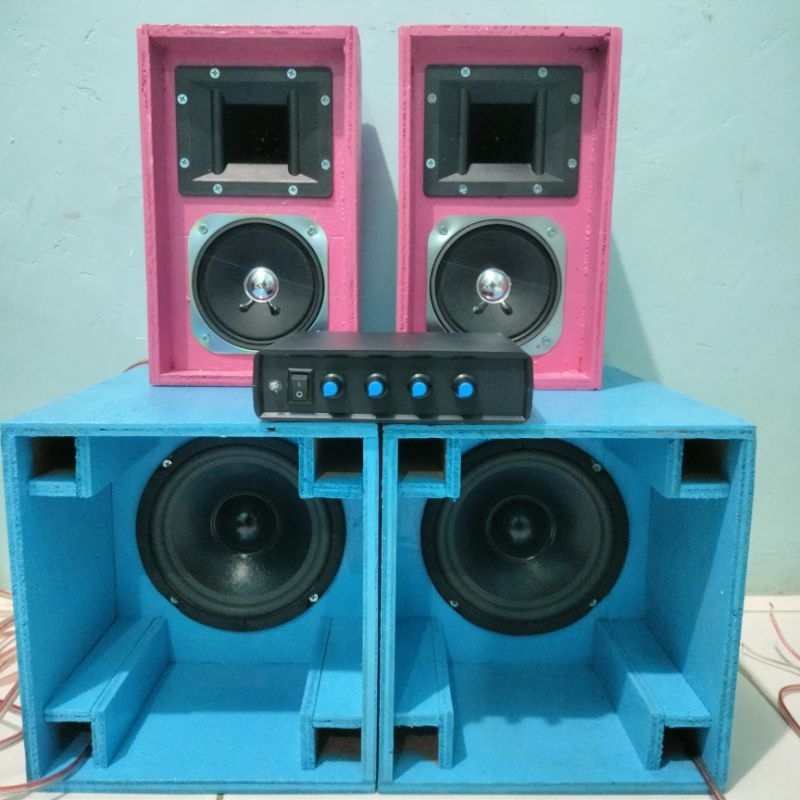 Jual Paket sound/paket audio 6 in box planar dan line array 4 inch ...