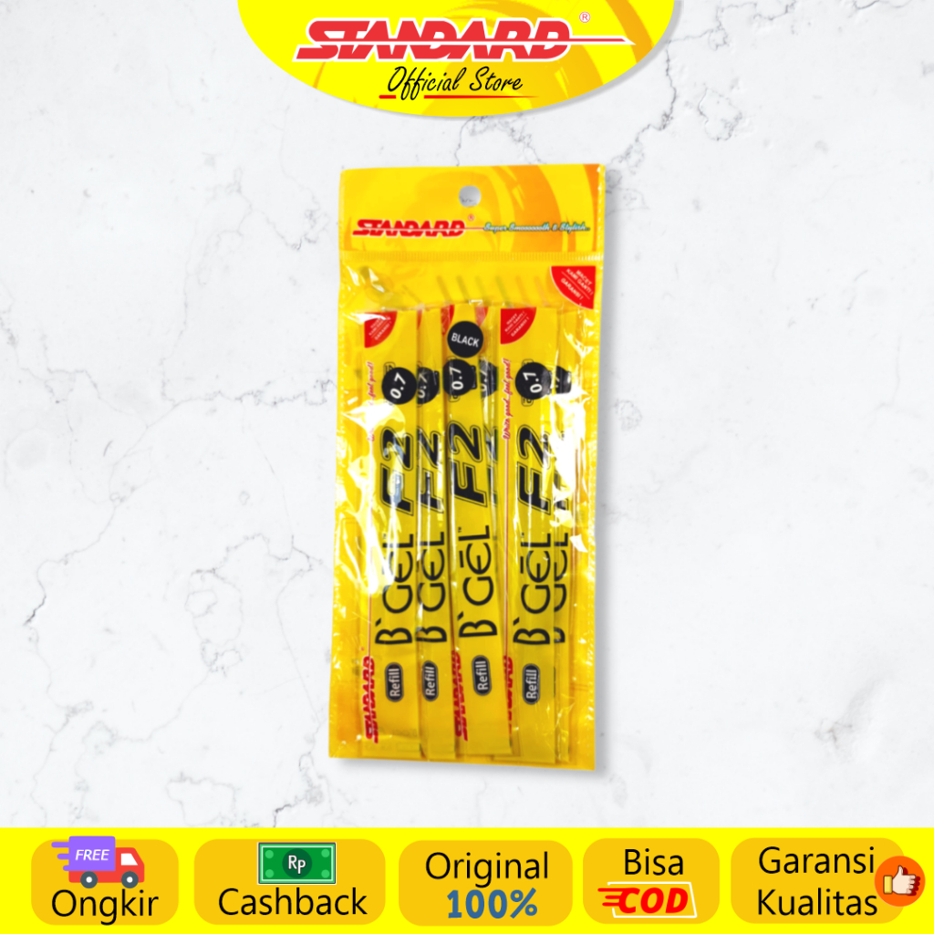 Standard -  Refill Pulpen  F2 0.7 ( Isi Pulpen / Pena / Ballpoint ) (5)