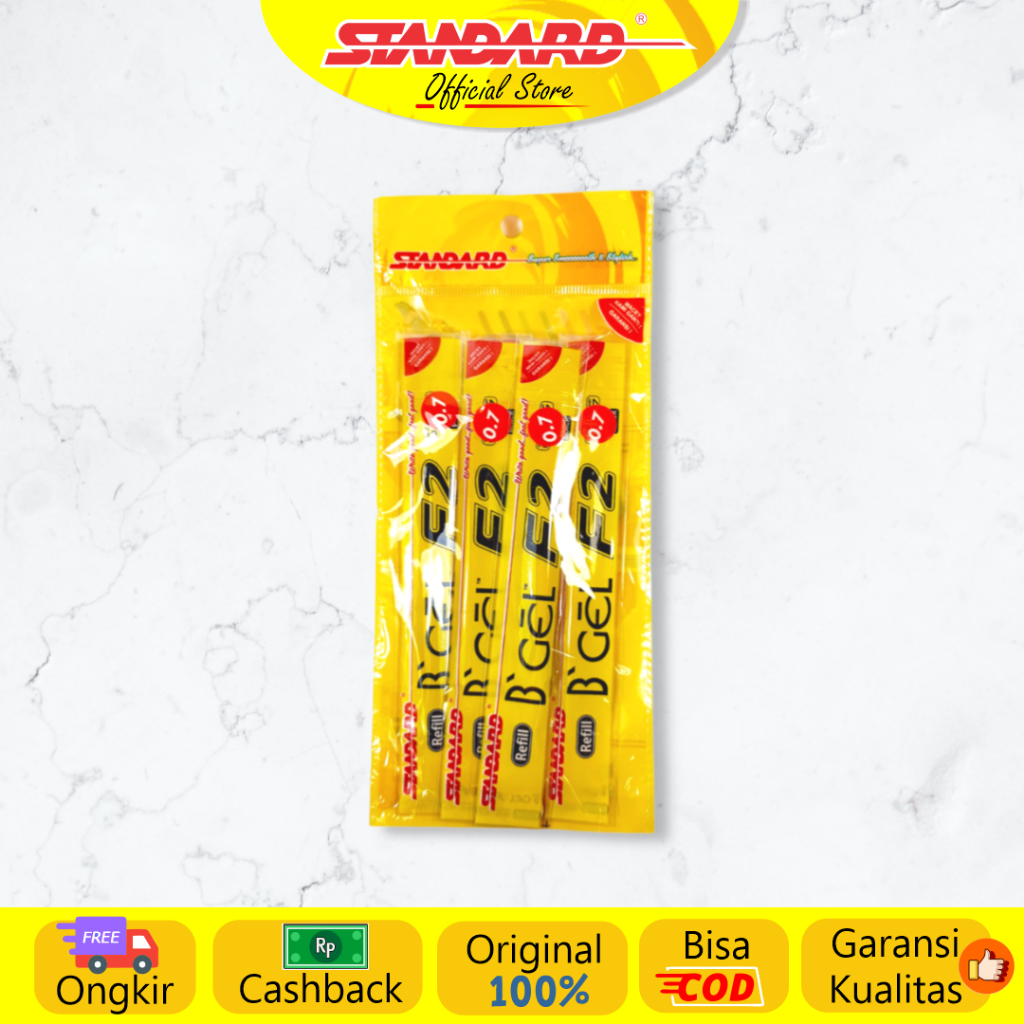 Standard -  Refill Pulpen  F2 0.7 ( Isi Pulpen / Pena / Ballpoint ) (6)
