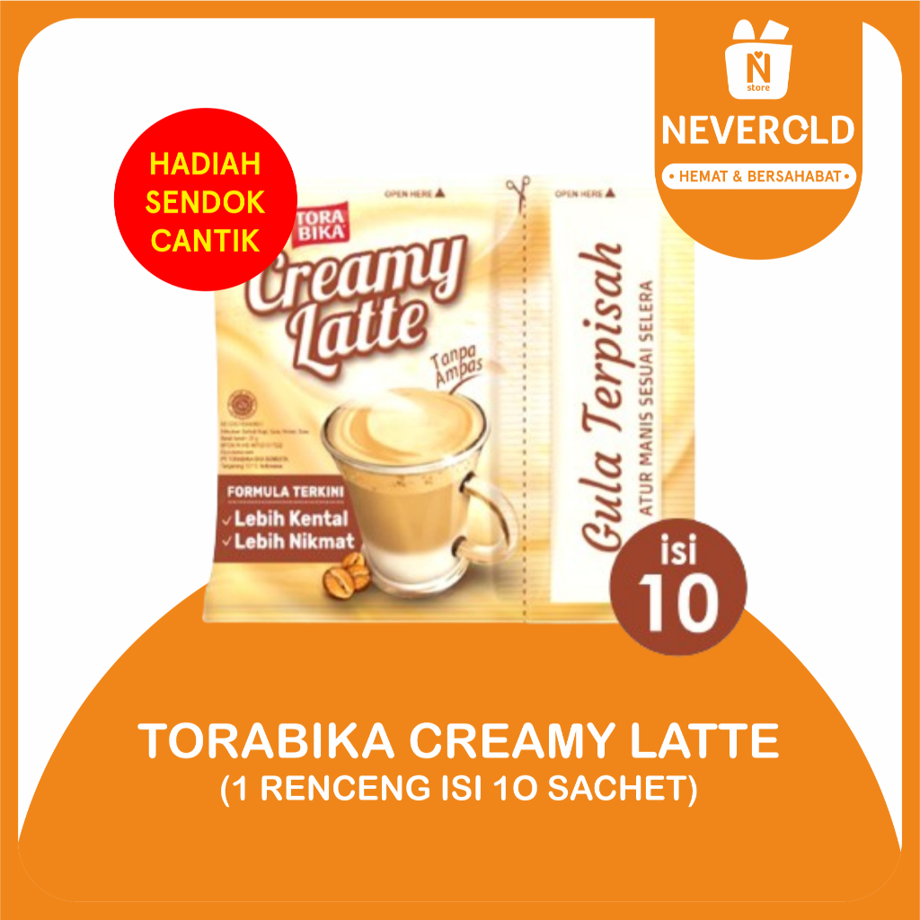 Jual Torabika Creamy Latte Renceng (25gr x 10pcs) | Shopee Indonesia