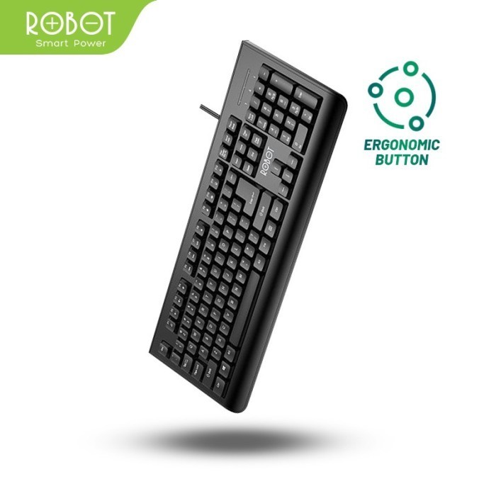 Jual ROBOT RK20 KEYBOARD USB KABEL 1.5METER | Shopee Indonesia