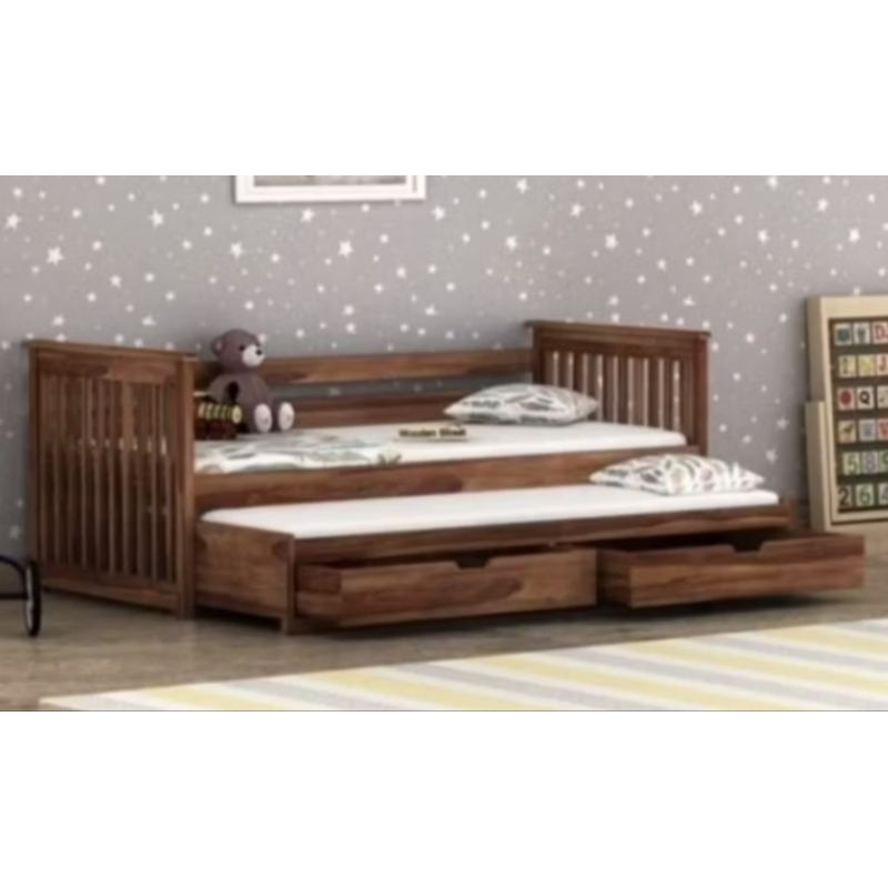 Jual tempat tidur ranjang divan sorong laci 90x200 best saller costum ...