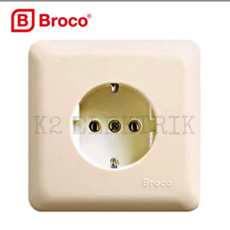 Jual Stop Kontak Broco Inbow 5511U New Gee / Stop Kontak Masuk Tembok ...