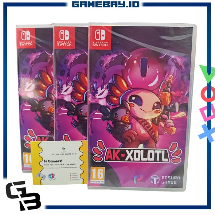 Jual Nintendo Switch Axolotl - Ak-Xolotl / Akxolotl / Ak Xolotl ...