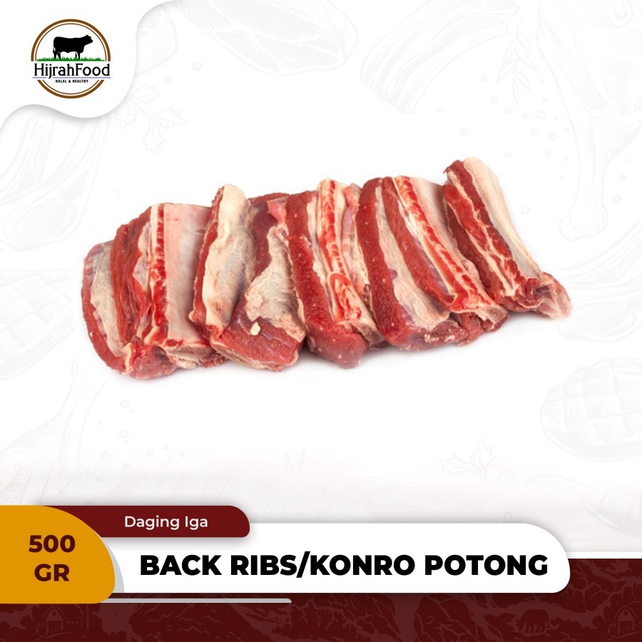 Jual Back Ribs Daging Iga Sapi Konro Potongan Kecil Frozen | Shopee ...
