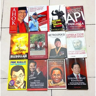 ( OBRAL ) BUKU BIOGRAFI // SOSIAL POLITIK // 10 TAHUN BERSAMA SBY // KIM JONG-UN // ORIGINAL
