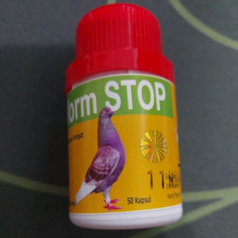 Jual Worm stop Baron obat cacing khusus merpati | Shopee Indonesia