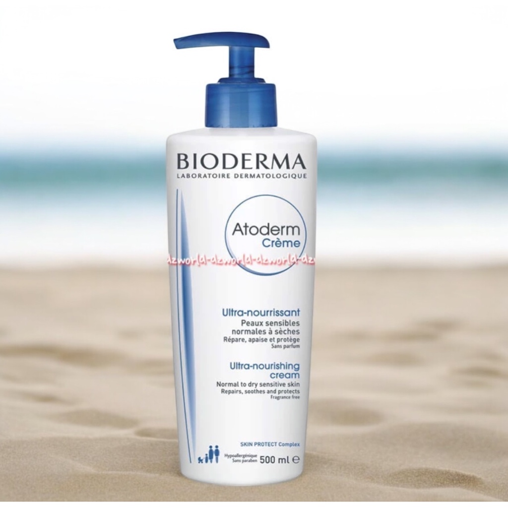 Jual Bioderma 500ml Atoderm Creme Ultra Nourrisant Krim Pelembab Kulit WajahBio derma Indonesia