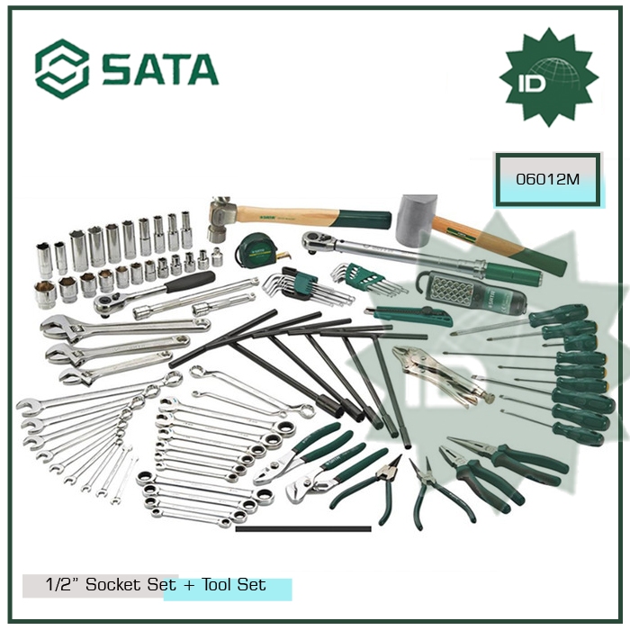 Jual Tool Kit Set 96 Pcs SATA 06012M | Shopee Indonesia