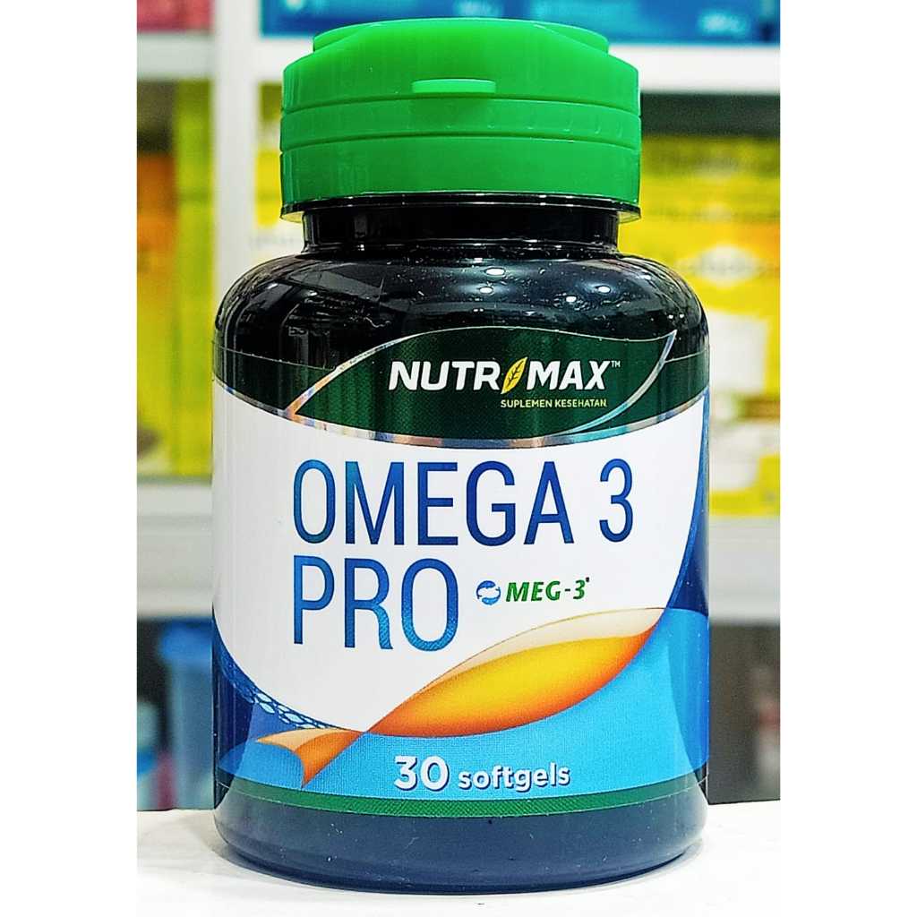 Jual NUTRIMAX OMEGA 3 PRO ISI 30 KAPSUL - Menurunkan Kolesterol ...
