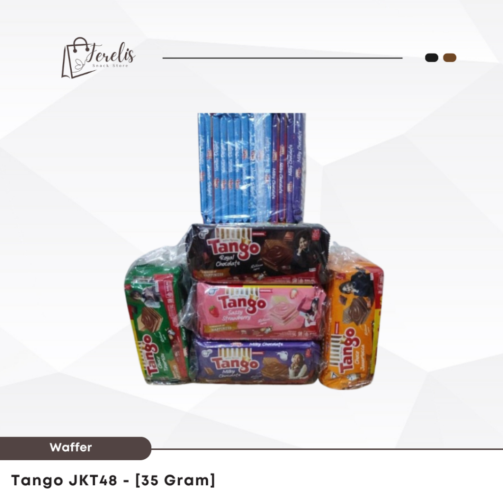 Jual Waffer Tango 35 gram JKT48 - [1 Ban isi 10] | Shopee Indonesia