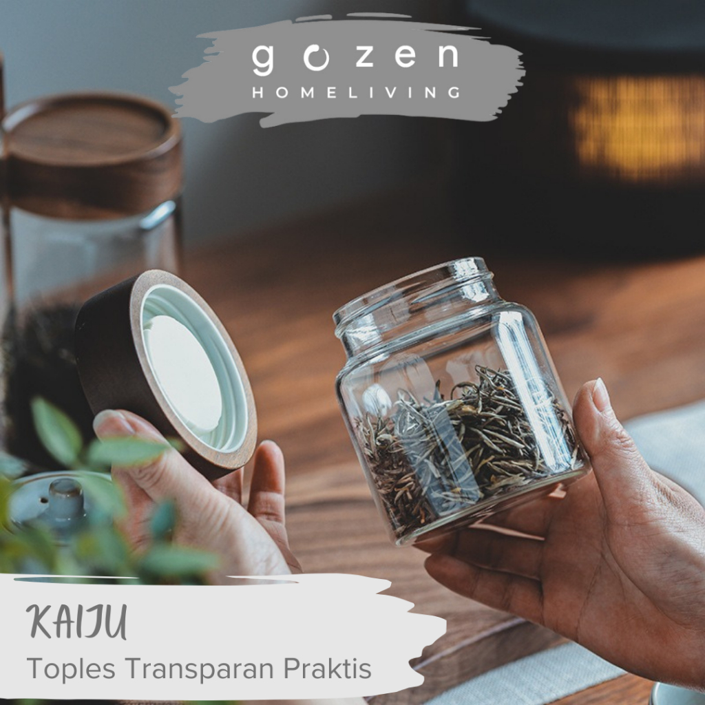 Jual |GOZEN| KAIJU Spice Jar Bumbu Dapur Minimalis Organizer Dapur Kue ...